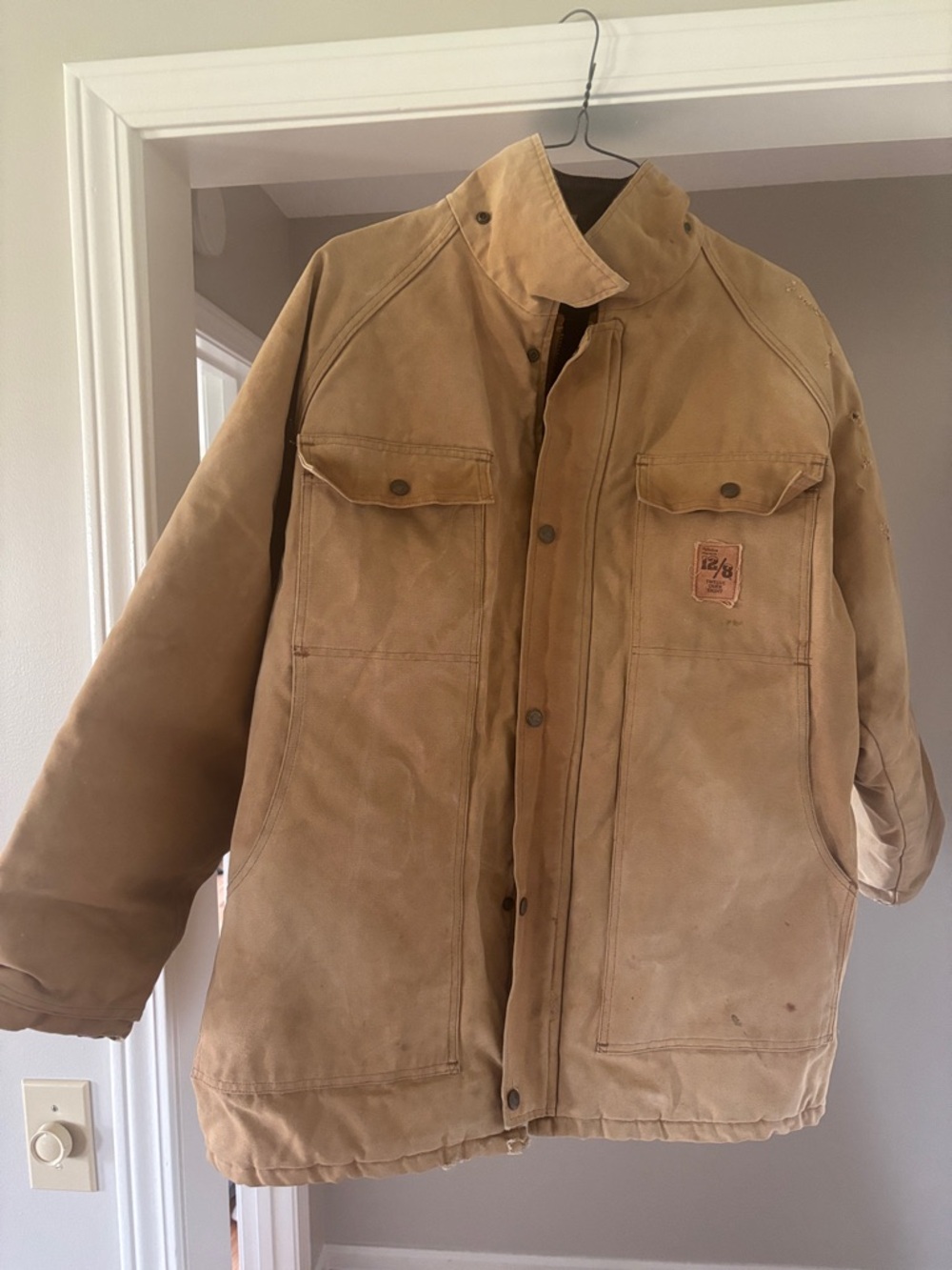 Walls Men's Tan Heavy-Duty Work Jacket